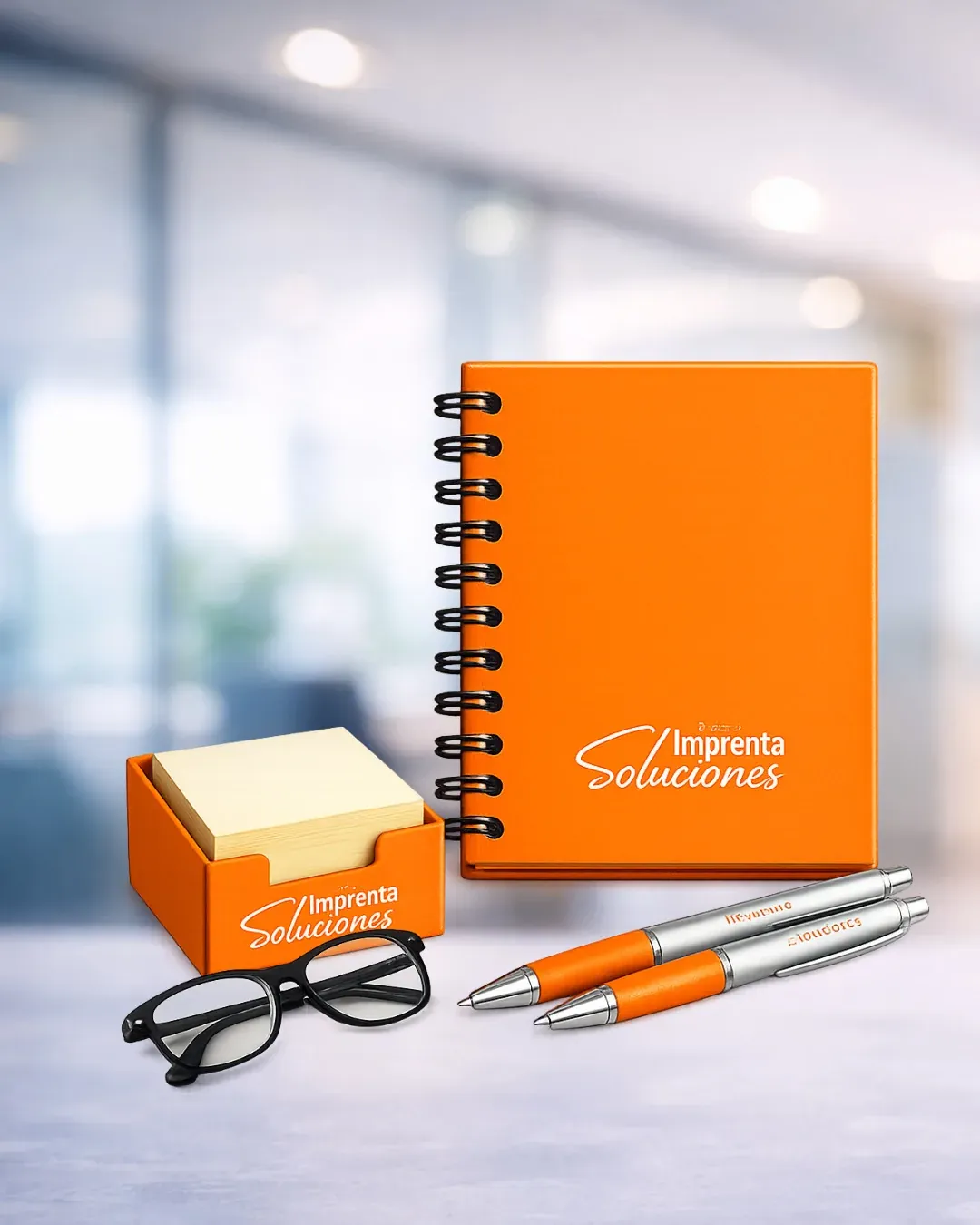 Cuadernos y libretas corporativas, producto elaborado por Imprenta Soluciones, litografía en Medellín, ejemplo 6