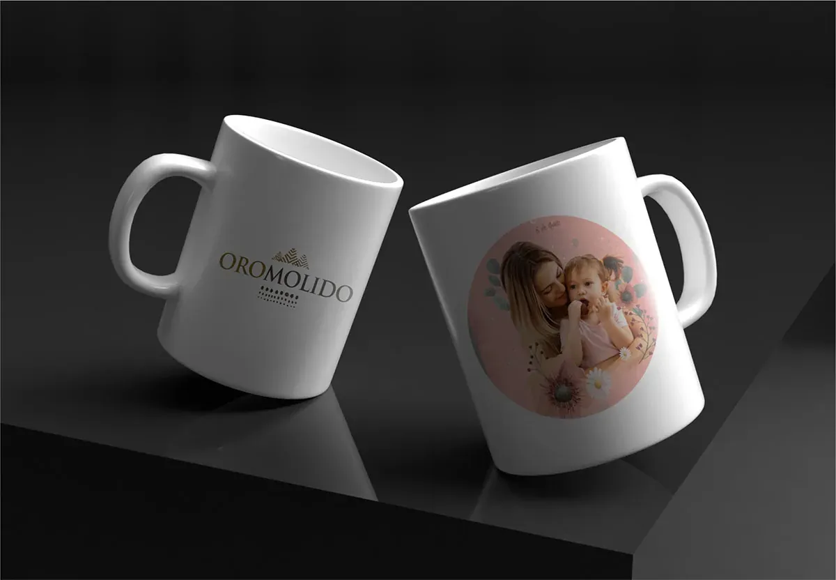 Mugs y tazas personalizadas, producto elaborado por Imprenta Soluciones, litografía en Medellín